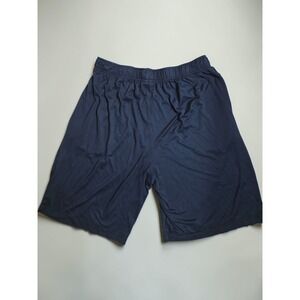 CoolKeep Mens Navy Blue Sleep Shorts Size Medium Elastic Waist Loungewear